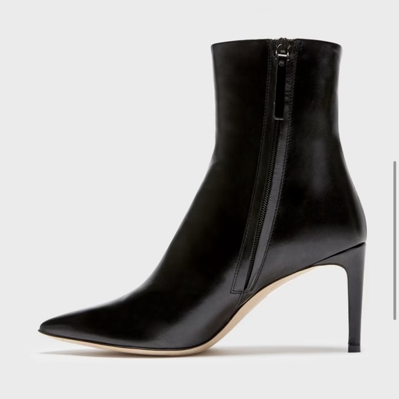 THEORY***Black Leather Booties***EU 41 US 11***$675 - Picture 6 of 12